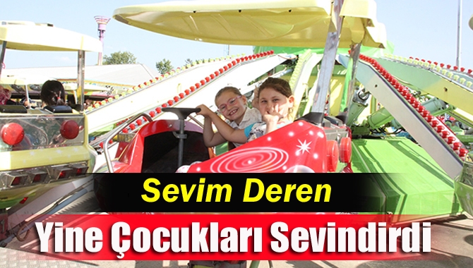 ÇYDD Kandıra Şubesi 15’inci kez çocukları ücretsiz olarak lunapark ile