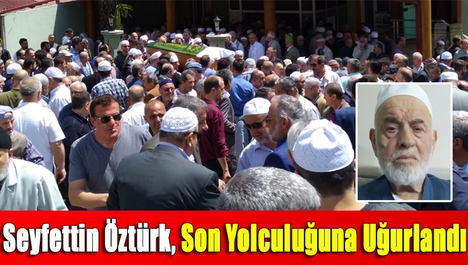 Kandıra'nın tanınmış simalarından Kandıra Yeni Cami emekli imamlarından Seyfettin Öztürk
