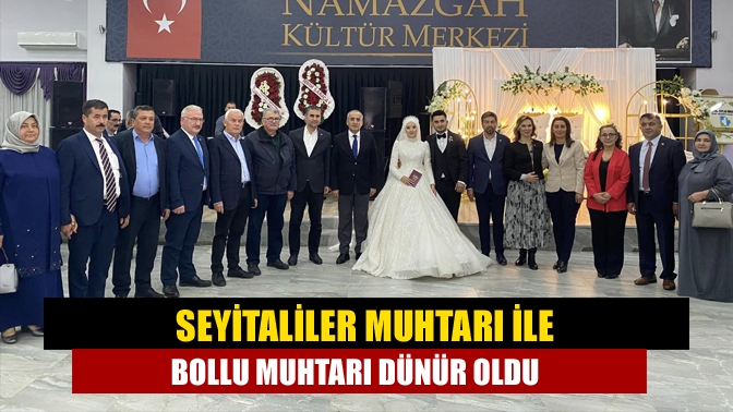 Seyitaliler Mahalle Muhtarı Özcan Akıncı'nın kızı Özge Akıncı, Bollu Mahalle