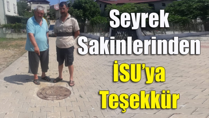 Seyrek sakinleri, gece yarısı tıkanan atıksu giderine kısa sürede müdahale