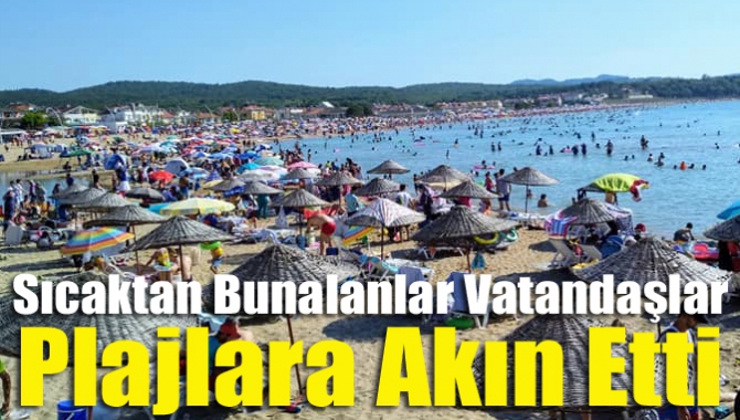 Hava sıcaklığının 32 derece ölçüldüğü Kocaeli'de, Kurban Bayramı tatilini fırsat