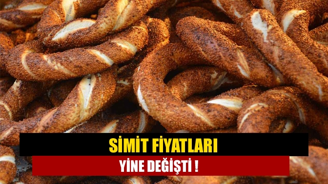 Kocaeli Fırıncılar Odası’na bağlı olarak hizmet veren simitçilerin yeni fiyat