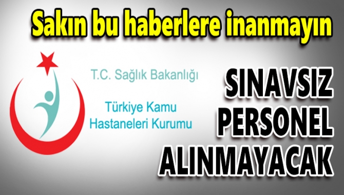15 Temmuz darbe girişimi sonrası devlet hastanelerine sınavsız personel alımı