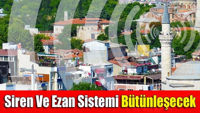 Kocaeli AFAD İl Müdürlüğü, merkezi ezan sistemine adapte edilen siren