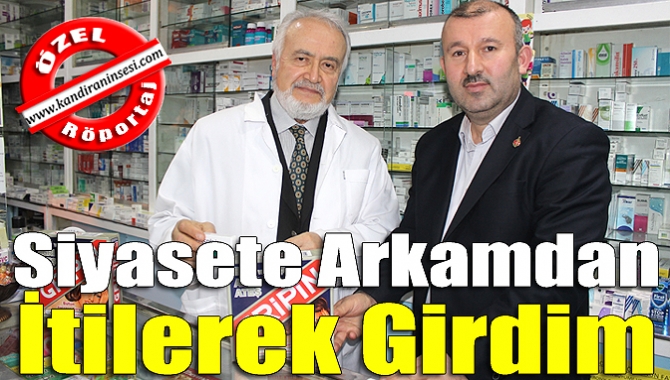 1999-2004 yılları arasında Kandıra Belediye Başkanlığı yapan Ecz. İsmail Genç,