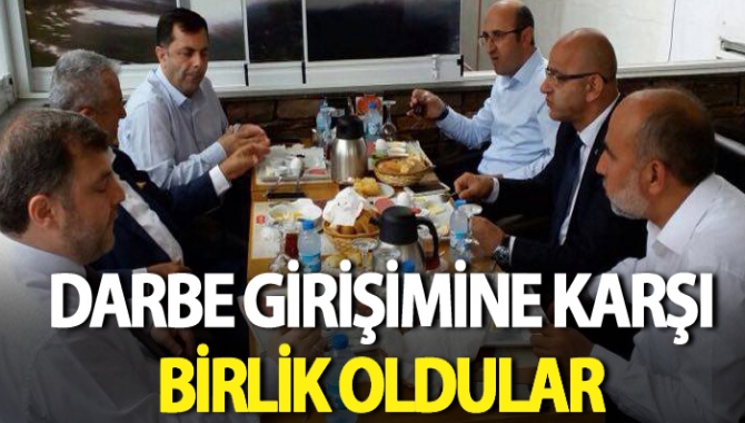 SP ev sahipliğinde Güllüoğlu’nda gerçekleşen ve durum değerlendirmelerinin yapıldığı toplantıda