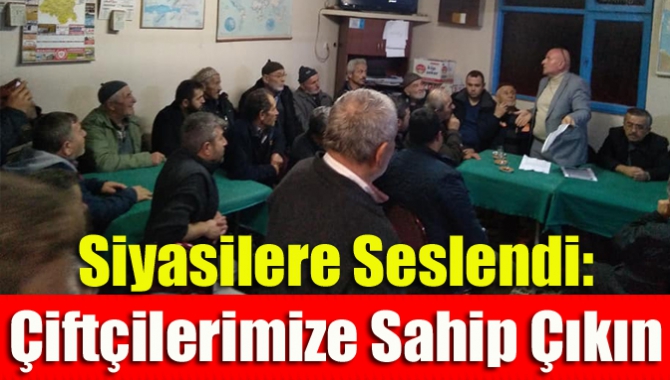 Kandıra Ziraat Odası Başkanı Erdal Çetin, Yusufça ve Döngelli mahallesindeki