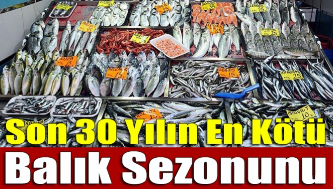 Son 30 yılın en kötü balık sezonunu geçirdiklerini söyleyen Halkevi