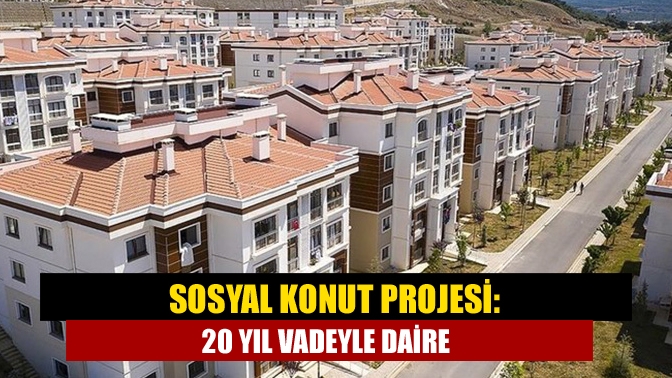 Sosyal konut projesinde, gözler 13 Eylül'e Cumhurbaşkanı Erdoğan'ın açıklamasına çevrildi.