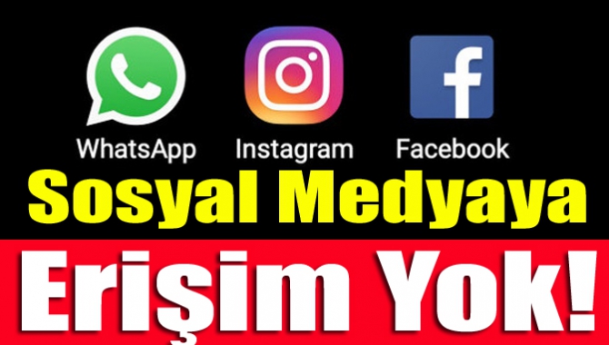 Akşam saatlerinden itibaren internet erişiminde sorun yaşayan birçok vatandaş, "Facebook,