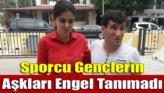 Körfez'de, görme engelli atlet 26 yaşındaki Buse Aras ile görme