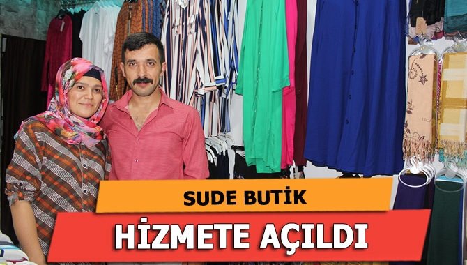Hem bayan giyim hem de terzi hizmeti verecek olan Sude