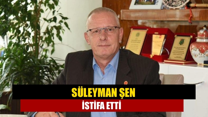 İzmit Belediyesi Muhtarlar Masası Koordinatörlüğü görevinde bulunan Süleyman Şen, görevinden