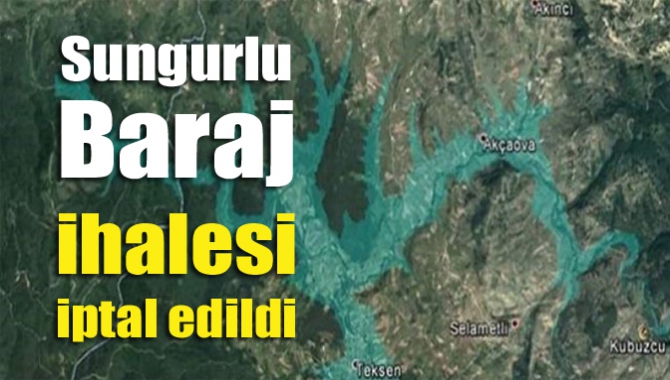 İstanbul’un su ihtiyacının karşılanması için düşünülen ve gövdesi İstanbul sınırlarında,