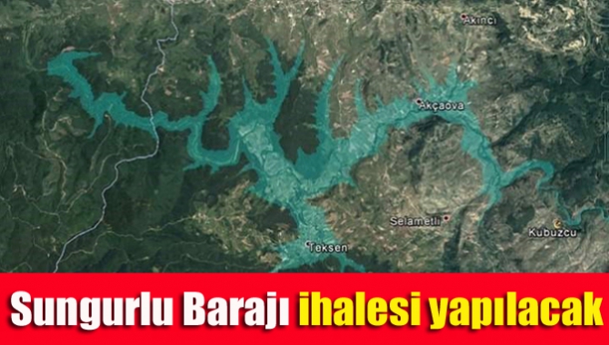 İstanbul’un su ihtiyacının karşılanması için Kandıra sınırına yapılacak olan Sungurlu