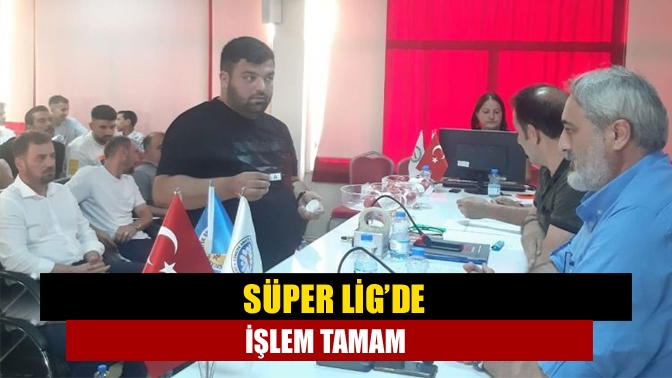 2023-2024 futbol sezonunda Amatör Süper Lig’de grupların belirleneceği kura çekimi