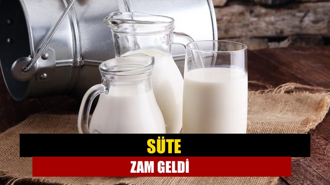 Ulusal Süt Konseyi'nin toplanmasının ardından sütün fiyatına zam geldi. Süt