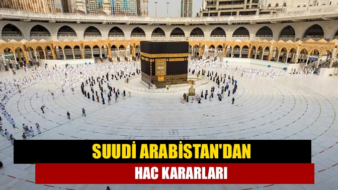 Suudi Arabistan Hac ve Umre Bakanlığı tarafından koronavirüs salgını nedeniyle