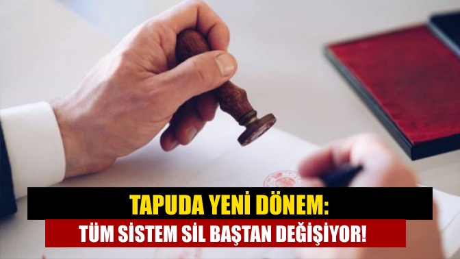 Çevre, Şehircilik ve İklim Değişikliği Bakanlığı, tapu sahiplerini ilgilendiren yeni