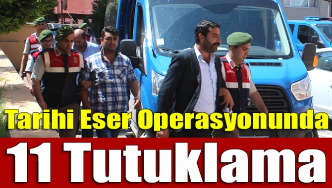 Kocaeli merkezli 5 ilde gerçekleştirilen tarihi eser kaçakçılığı operasyonunda gözaltına
