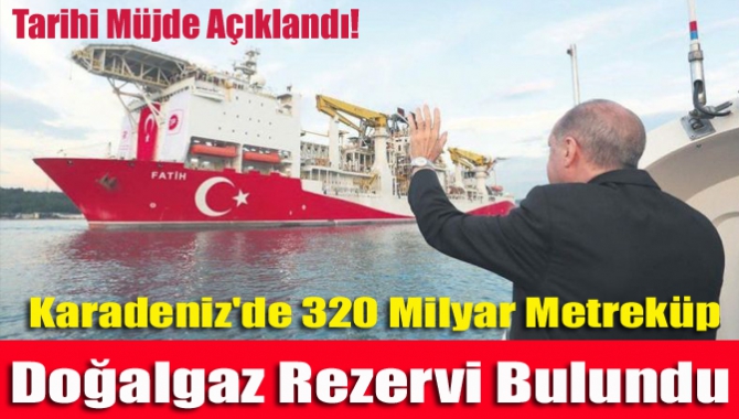 Cumhurbaşkanı Erdoğan, "Türkiye, tarihinin en büyük doğalgaz keşfini Karadeniz'de gerçekleştirdi.