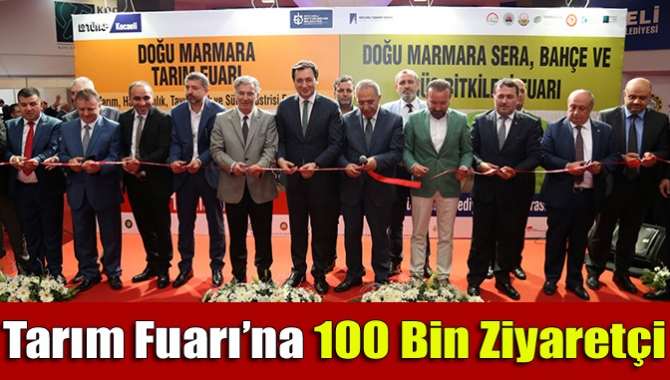 Büyükşehir Belediyesi öncülüğünde yapılan Doğu Marmara Tarım Fuarı’na, tarımla ilgili