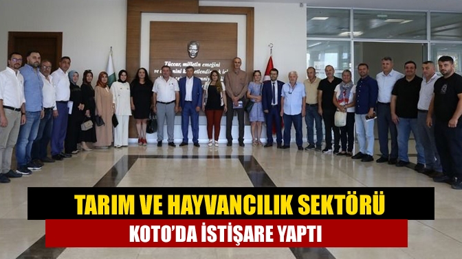 Kocaeli Ticaret Odası 4. Meslek Komitesi (Tarım ve Hayvancılık Grubu)