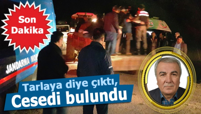 Kandıra Pelitpınarı Mahallesi’nde çalışmak için tarlasına giden Veysel Akkoç, ormanlık