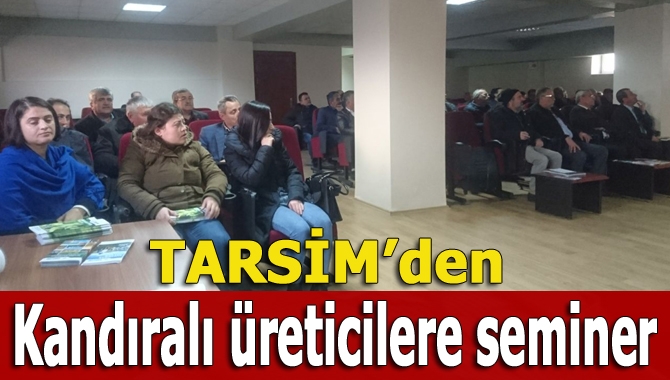 Tarım Sigortaları Havuzu (TARSİM) tarafından Kandıralı üreticilere hayvan, ağaç ve