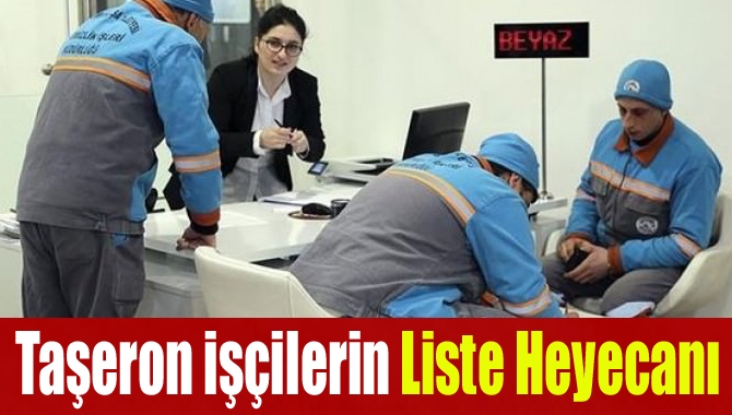 Kadroya geçme şartını karşılayan taşeron işçiler için 2 Ocak'ta başlayan