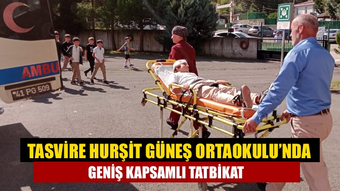 Sivil Savunma etkinlikleri kapsamında Afet Hazırlık Kulubü, Kandıra Tasvire Hurşit