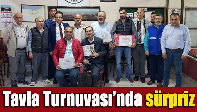 Bu yıl 14’ncüsü tekrarlanan hindi ödüllü Gebze Kandıralılar Derneği Tavla