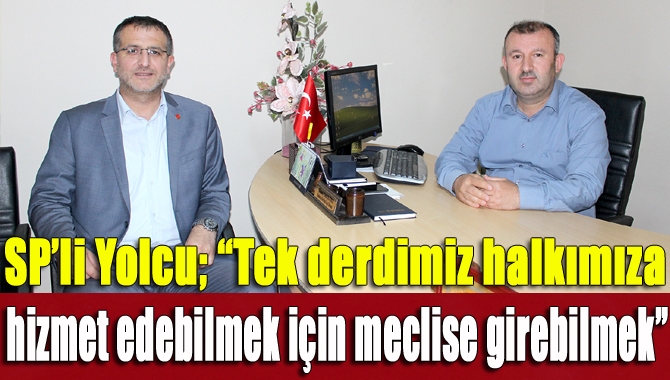 SP’nin Kandıralı adayı Sinan Yolcu, “Biz MHP’nin AK Parti’yle yapmış