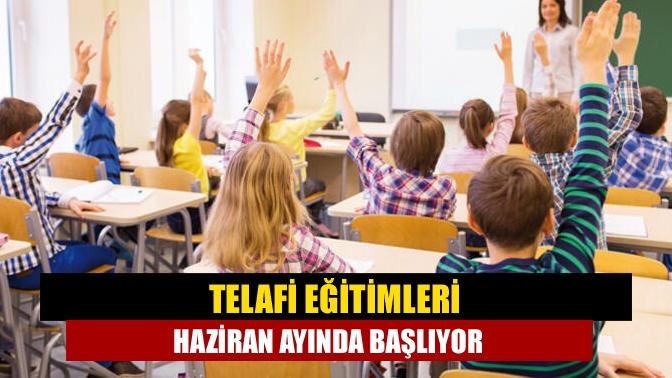 Milli Eğitim Bakanı Ziya Selçuk: Eğitimde telafi uygulamasına hazırız. Haziran