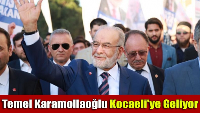 Saadet Partisi Genel Başkanı ve Cumhurbaşkanı adayı Temel Karamollaoğlu, 2