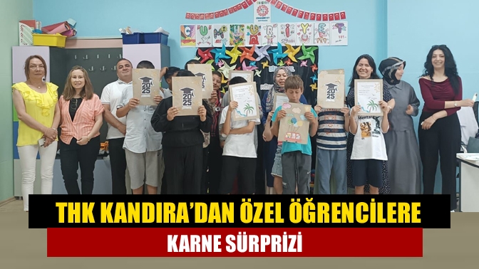 THK Kandıra Şubesi, Tasvire Hurşit Güneş Ortaokulu’ndaki özel eğitim öğrencilerini