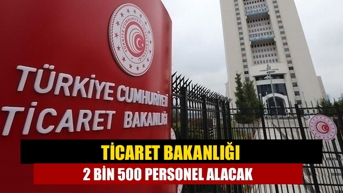 Ticaret Bakanlığı, muayene memuru, gümrük muhafaza memuru ve büro personeli