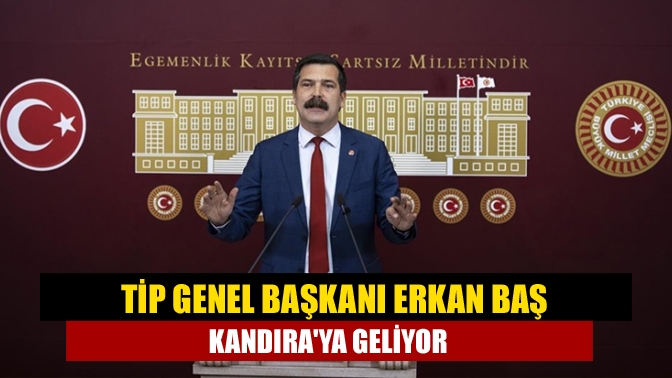 Başkan ve İstanbul Milletvekili Erkan Baş, 5 Kasım Cuma günü