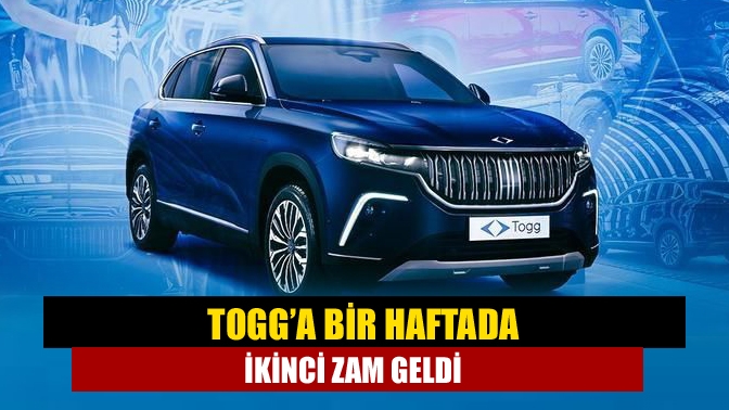 Türkiye’nin Otomobili Girişim Grubu (TOGG) tarafından üretilen elektrikli araçlara geçen
