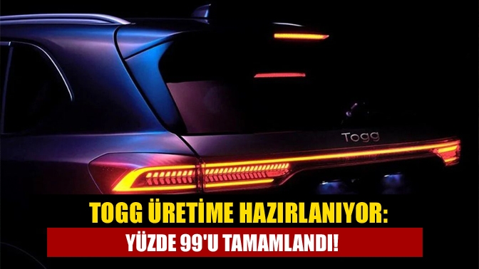 Türkiye'nin yerli otomobili Togg için çalışmalar Gemlik tesisinde son sürat
