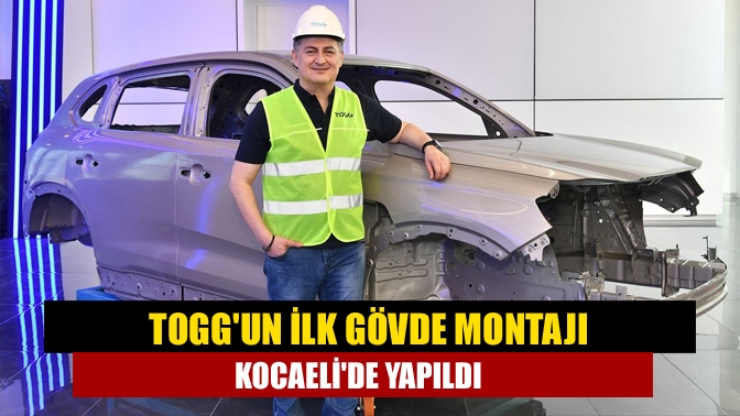 Türkiye'nin ilk yerli otomobili TOGG'da ilk montaj yapıldı. TOGG'un sosyal