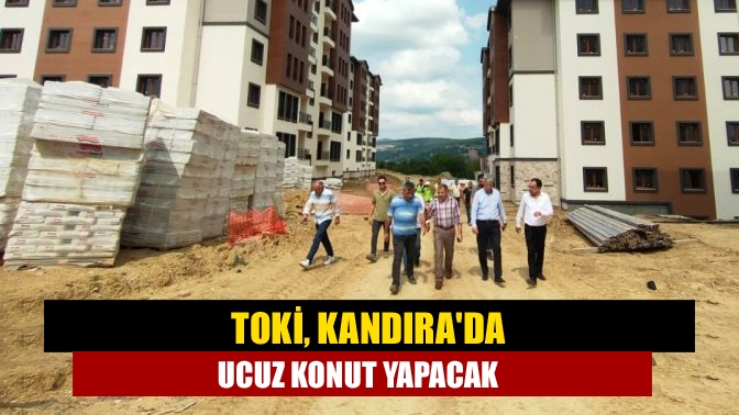 Milletvekili Şeker, beraberinde  Başkan Ellibeş ile birlikte TOKİ’nin Sepetçi'deki