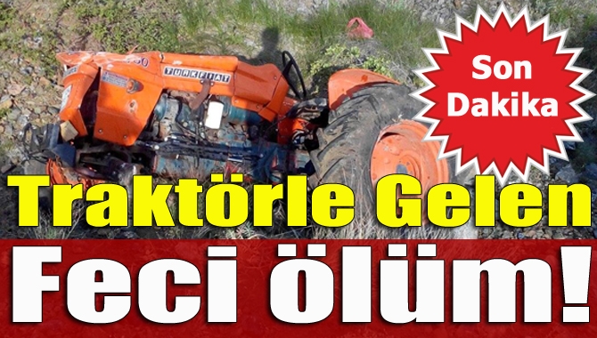 Kandıra’nın Eğercili Mahallesi’nde traktörle bahçesine giden Ömer Özmenek (58), kontrolünü