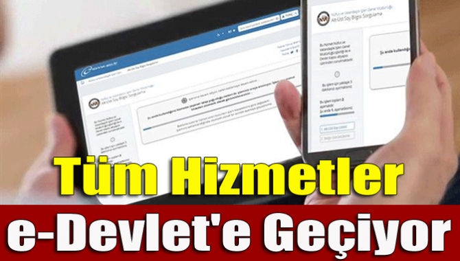 CUMHURBAŞKANI Yardımcısı Fuat Oktay başkanlığında dün yapılan e-Devlet koordinasyon toplantısında,
