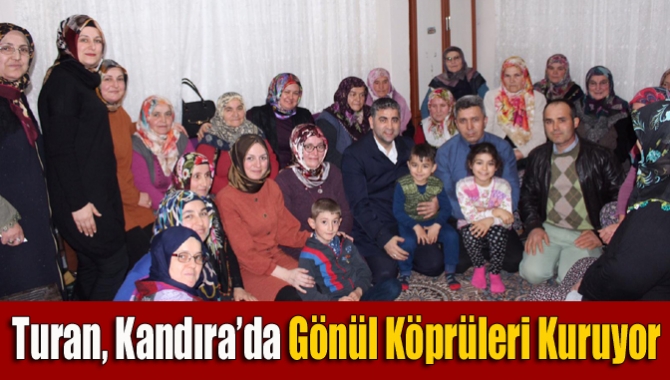 SKM programları kapsamında çalışmalarını sürdüren AK Parti Kandıra Belediye Başkan
