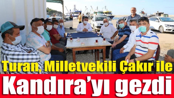 Kandıra Belediye Başkanı Adnan Turan, AKP Kocaeli Milletvekili Sami Çakır
