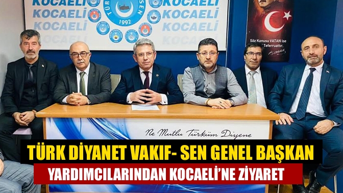 Türk Diyanet Vakfı- Sen Genel Başkan Yardımcıları Hilmi Şanlı, Hakan