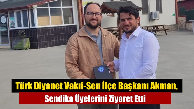 Türk Diyanet Vakıf-Sen Kandıra İlçe Başkanı Arif Akman, Camiler ve