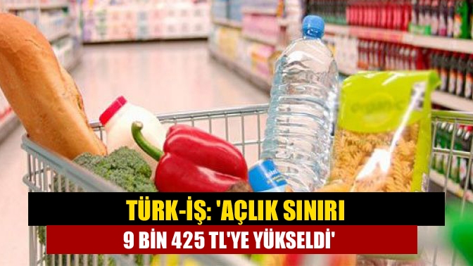 Türk-İş tarafından hazırlanan 'Açlık ve Yoksulluk Sınırı' araştırmasına göre, dört