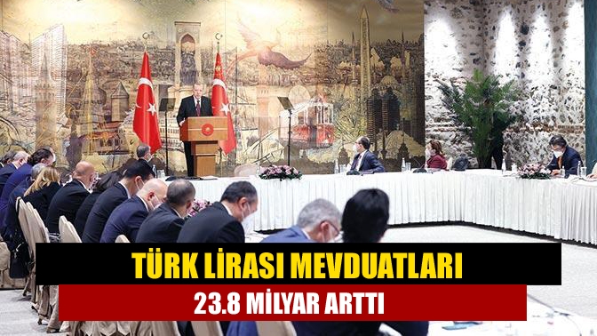 Vatandaşların dolarını bozdurmasının parasına olan güvenin en önemli göstergesi olduğunu